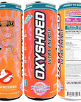 EHPlabs x Ghostbusters OxyShred Ultra Healthy Energy Drink - Proton Plasma (12-Pack)