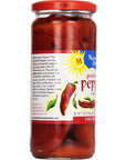 Mediterranean Organic Roasted Red Peppers 16 oz