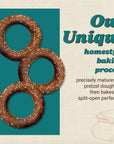 Unique Snacks Sourdough Craft Beer Pretzel Rings Delicious Homestyle Baked Snack Bag Vegan OU Kosher and NonGMO Food No Artificial Flavor 11 Oz Bag Pack of 6