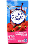 Crystal Light Strawberry Watermelon Drink Mix 12Quart Box Pack of 10