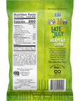 Late July Snacks, Jalapeño Lime Tortilla Chips, 2-oz. Snack Bag (Pack of 6)