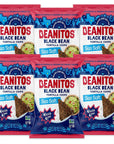 Beanitos Black Bean Chips - Original Sea Salt - (6 Pack) 5 oz Bag - Black Bean Tortilla Chips - Vegan Snack with Good Source of Plant Protein and Fiber