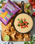 Mr. Tortilla's Crunchy Tortilla Chips - Keto-Friendly Vegan Snack Chips - 3 Net Carbs Per Serving, Crisps Cooked In Avocado Oil - Kosher, Zero Guilt Healthy Chips - 2oz Bags, 4-Pack (Multigrain)