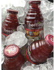 Beetology Organic Beet and Cherry Juice 845oz 6 Pack  100 Cold Pressed  Heart Healthy  Nutrient Packed Vegetable Juice  Vibrant Flavor