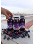 Bberri 100 Organic Blueberry  Cherry Juice  3 x 82 Fl Oz Bottles