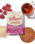 UnTapped Organic Raspberry Waffle Box of 16