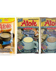 Klass Atole Variety Bundle 152 oz Pack of 9 Includes 3Pkt Chocolate  3Pkt Vanilla  3Pkt Coconut