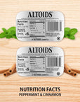 Altoids Curiously Strong Mints Variety Pack of 42 each of Altoids Peppermint and Altoids Cinnamon Mints  Favorite Flavors of Altoids Breath Mints  Bundle with Ballard Products Pocket Bag