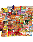 HCG Asian Noodles Variety Pack of 12 Instant Ramen Noodles with Chopsticks