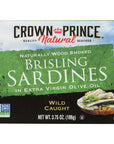 Crown Prince Brisling Sardines In Olive Oil 375 oz