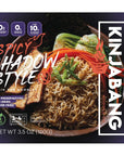 KinjaBang Shadow Style Noodles wKinjaBang Spicy Sauce 35 Ounce Pack of 6  PlantBased  Air Dried  Preservative Free