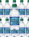 Dasani Purified Water 12oz Bottles Pack of 10 with Bay Area Marketplace Napkins