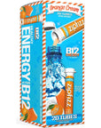 Zipfizz Energy Drink Mix Electrolyte Hydration Powder with B12 and Multi Vitamin Orange Cream 20 Count