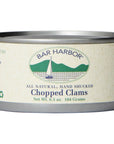 Bar Harbor All Natural Chopped Clams 65Ounce Cans Pack of 12