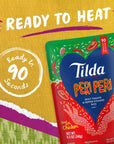 Tilda Ready To Heat Peri Peri Rice No Artificial Colors Flavors or Preservatives Vegan  Vegetarian Friendly Gluten Free  NonGMO 85 Ounce Pack of 6