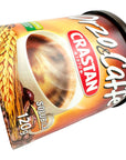 Crastan 1870 Instant Barley Coffee 42 oz 120g Roasted Ground Barley with Coffee  Orzo  Mugicha Boricha Damaicha Cevada  Orzo Solubile from Italy  Barley Tea Beverage  Grain Coffee Substitute  Bundle with Spoon by Florence Foods