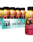 AriZona x Marvel Super LXR Hero Hydration  Dragon Fruit Watermelon  16oz Pack of 12  Low Sugar Sports Drink Perfect for Athletes  Thirst Quencher