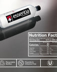 Essentia 1 Liter Bottled Water 999 Pure Infused with Electrolytes for a Smooth Taste pH 95 or Higher Ionized Alkaline Water