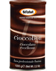 Bristot Cioccobon Cioccolato Eccellente  Premium Italian Hot Chocolate Mix  22Lbs1kg