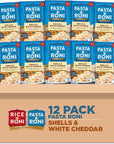 Pasta Roni Shells  White Cheddar Mix 62 Fl Oz Pack of 12