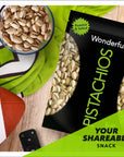 Wonderful Pistachios In Shell, Roasted and Salted Nuts, 48 Ounce Resealable Bag - Healthy Snack, Protein Snack, Pantry Staple