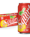 Squirt Ruby Red Grapefruit Soda 12 fl oz cans 12 pack