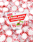 Starlight Peppermints Red White Stripped Hard Candy Individually Wrapped 1 Pound Bag