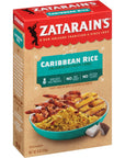 Zatarains Caribbean Rice 6 oz Pack of 12