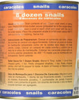 Roland Foods Consul Very Large Escargot Snails 28 Ounce Can Pack of 2