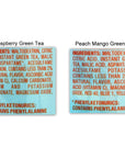 Crystal Light Green Tea Drink Mix Variety Pack 2 Flavors 2 Canisters of Each Flavor 4 Canisters Total