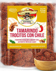 Tamarindo De Frutas Con Chile Authentic Mexican Tamarind Candy with Chili Sweet Tangy and Spicy Dulce De Tamarindo 85 oz Bag by Don Turinos