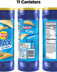 Lay's Stax Potato Crisps, Salt & Vinegar, 5.5 Ounce (Pack of 11)