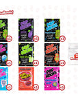 Pop Rocks Candy Variety Pack - All 9 Flavors - Nostalgic 90s Candy for Parties - Old School Popping Candy - All 9 Pop Rock Candy Flavors - Bundle with WhataBundle! Pocket Bag (9 Pack)