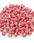 Jumbo Mint Balls Peppermint Hard Candy  Bulk 2 Pounds About 75 Count  Individually Wrapped