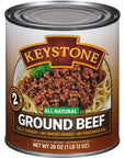 Keystone Meats All Natural Ground Beef 28 Ounce