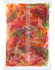 Albanese World's Best Large Assorted Fruit Gummi Worms, 5lbs of Candy