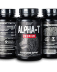 Alpha T Testosterone Booster for Men 60ct Pack of 2