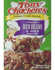 Tony Chachere Rice Dinner Mix Red Beans and Rice 4 Count