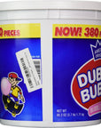 Dubble Bubble Tub Original Flavor 380Count 603 Oz37 lb