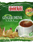 Ginger Drink Gold Kili 40 Sachets Packed in 2 Bags - 12.6 oz (With Honey)