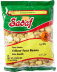 Sadaf Yellow Fava Beans  Baghala  Fava Beans For Cooking And Food Enhancing  Mediterranean Cuisine  Kosher  12 Oz Resealable Bag