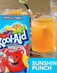 KoolAid Drink Mix Tropical Punch Pack of 10