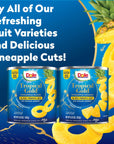 Dole Canned Fruit Tropical Gold Pineapple Chunks in 100 Pineapple Juice Gluten Free Pantry Staples No Sugar Added 1525 Oz 12 Count