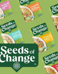 SEEDS OF CHANGE Organic Spanish Style Rice Microwaveable Ready to Heat 85 Ounce Pack of 12