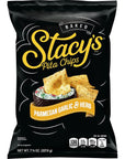 Stacy's Parmesan Garlic & Herb Flavored Pita Chips, 7.33 Oz