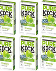 Pure Kick Singles To Go, Jolly Rancher Green Apple - 6 Boxes (36 Single Servings)