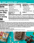 CLIF BARS  Energy Bars  Cool Mint Chocolate  With Caffeine  Made with Organic Oats  Plant Based Food  Vegetarian  Kosher 24 Ounce Protein Bars 24 Count Packaging May Vary