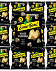 Smartfood White Cheddar Popcorn 0625oz Bags Pack of 10 with Bay Area Marketplace napkins