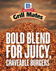 McCormick Grill Mates Hamburger Seasoning, 24 oz - One 24 Ounce Container of Hamburger Seasoning Mix with Bold Blend of Ground Peppers, Onion and Savory Garlic