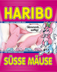 Haribo Susse Mause Sweet Mice Gummi Candy 200g